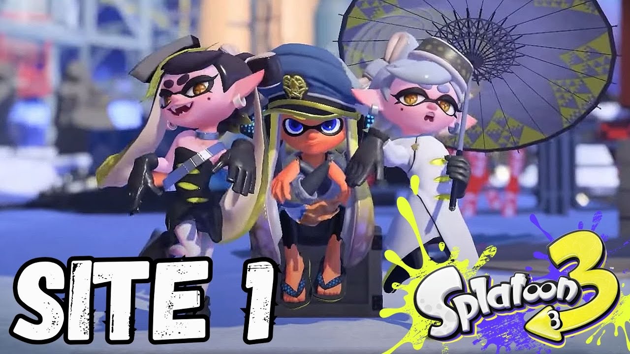 Splatoon 3 Story mode | No Commentary (100% Site 1) - YouTube