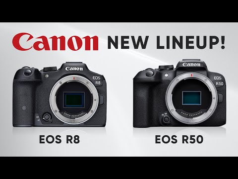 Canon EOS R8 and R50 Coming Soon