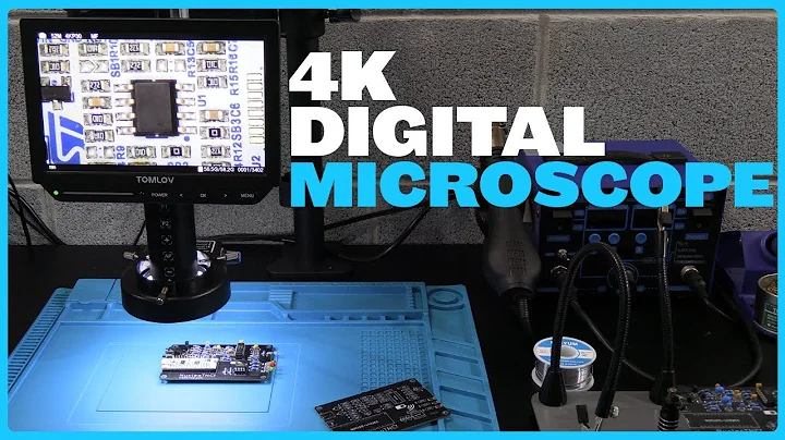 🔬 Tomlov TM4K-AF Flex Digital Microscope | Hands-On Demo