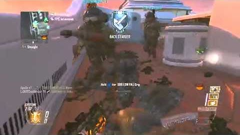 BO2  One Flag CTF Knife Only Nuclear Spawn Trap On Hijacked