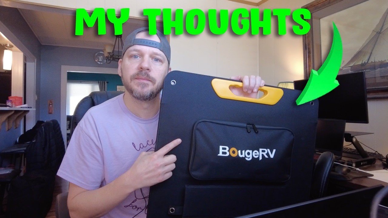 BougeRV 200W Portable Solar Panel Review — Adam Recommends (video thumbnail)