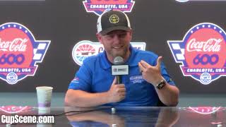 NASCAR at Charlotte Motor Speedway May 2024: Justin Allgaier prerace