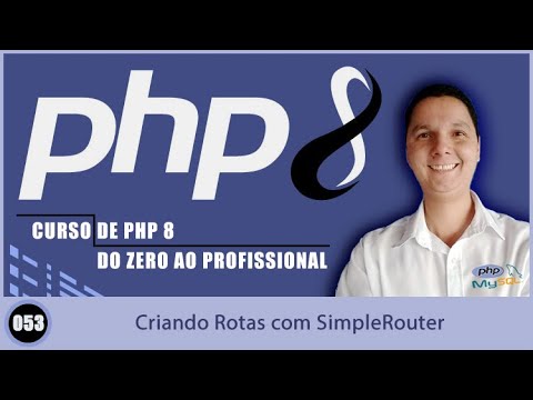 Curso de PHP 8   Aula 053   Criando Rotas com SimpleRouter