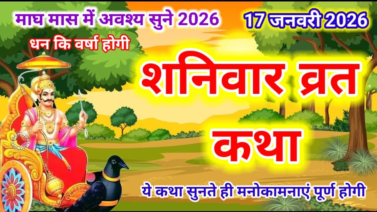 Shaniwar Vrat Katha | शनिवार व्रत कथा |  Shanivar Vrat Katha | Shani Dev Ki Katha| Shani Dev kahani 