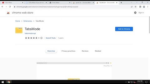 TabsMode (tabsmode.xyz) browser hijacker removal instructions.
