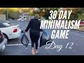 DECLUTTER WITH ME | 30 Day Minimalism Game | Day 12