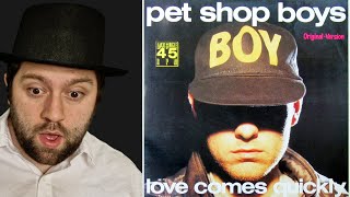Pet Shop Boys - Love Comes Quickly | REACTION!
