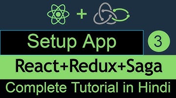 React redux saga in Hindi #3 Install Packages - Project setup | install #redux | install #redux-saga