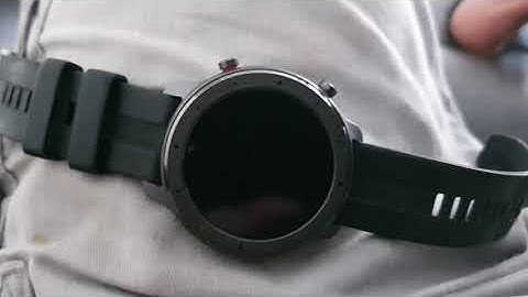 Amazfit gtr display problem