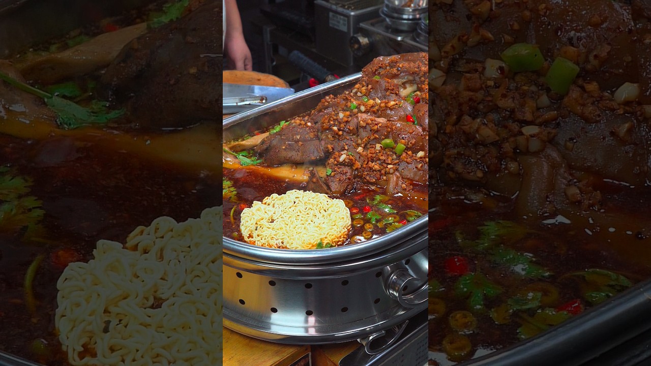 牛气冲天的一碗泡面 #路边摊美味  #delicious #streetfood #cooking #ramen 縮圖