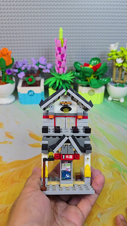Chibi Maruko-chan Bookstore - Quick Brick E10 - Lego Alternative