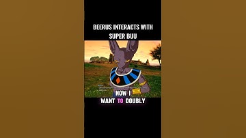 Beerus Interacts With Buuhan 🤯 #crashout #beerus #sparkingzero #dragonball #dbz