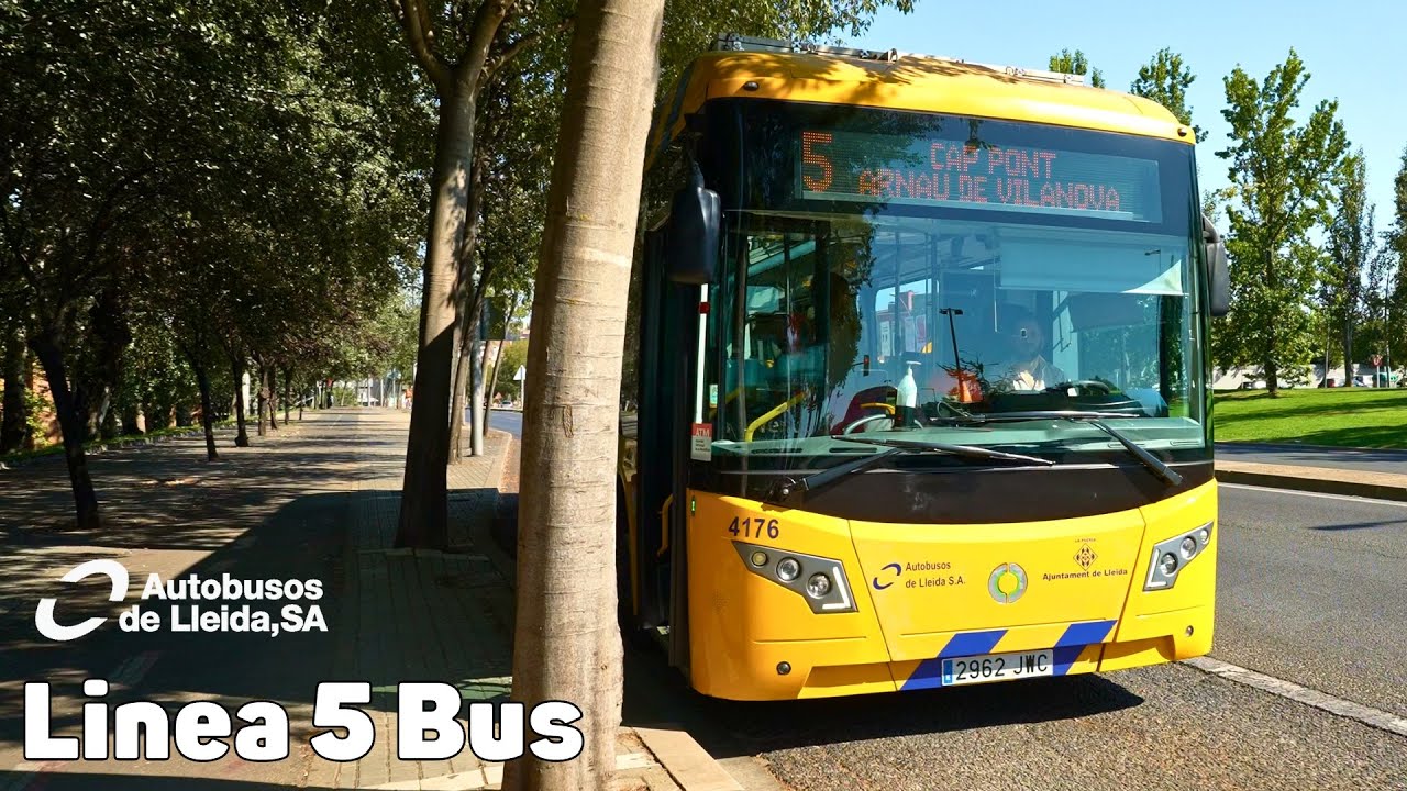 l-nea-5-bus-lleida-espa-a-viaje-completo-youtube