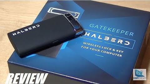 REVIEW: GateKeeper Halberd - Smart Computer Lock/Remote