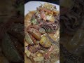I felt like having some seafood so we have baked porgy fish, two plates