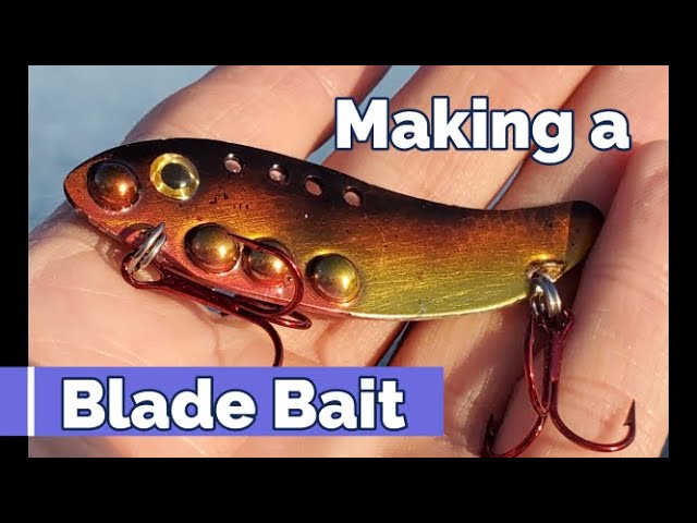 Making a Blade Bait, The Easy Way. #bladebait #makinglures #lurefishing 