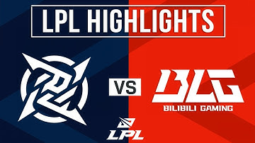 NIP vs BLG Highlights ALL GAMES | LPL 2025 Split 2 | Ninjas in Pyjamas vs Bilibili Gaming