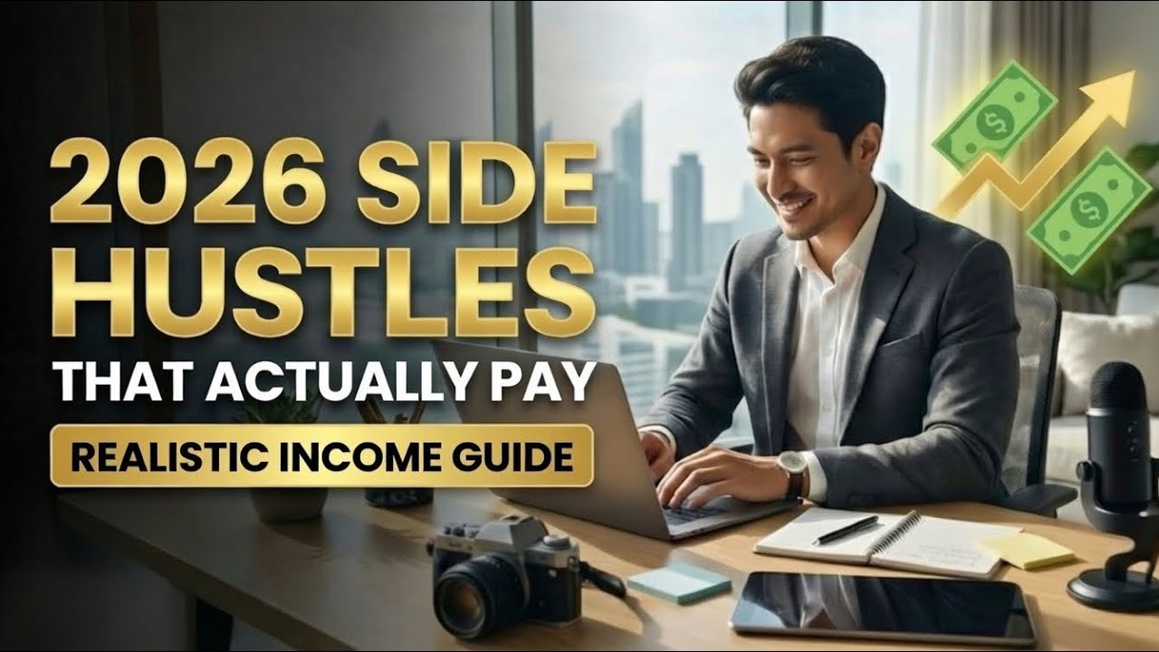 Top 7 Side Hustles for 2026 💰 | घर बैठे कमाओ लाखों! (Earn Lakhs From Home!) 🔥