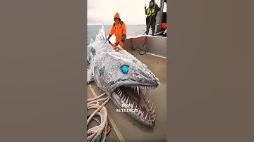 সমুদ্রের ভয়ানক মাছ। 😳 #shorts #sea #fish