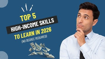 Top 5 High-Income Skills to Learn in 2026 | No Degree Needed
