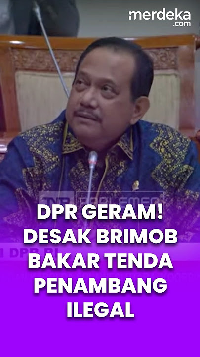 Komisi III DPR Geram! Rikwanto Desak Brimob Tindak Tambang Ilegal Sangihe #merdekaplus