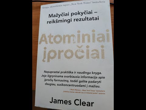 #Knyga. James Clear „Atominiai įpročiai“