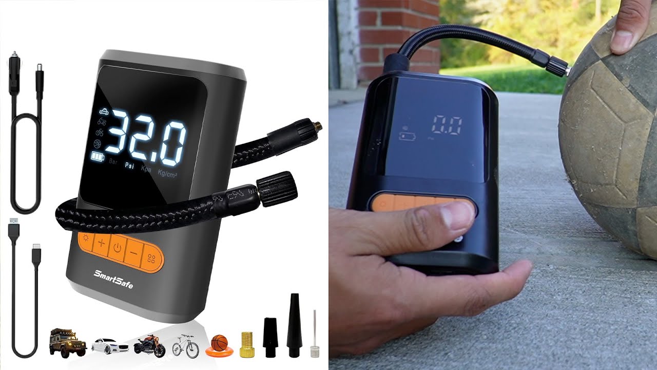 Smartsafe Tire Inflator Portable Air Pump Review