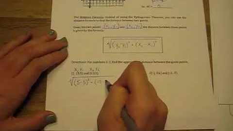 Distance Formula