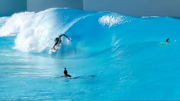 Pros Surfing GLASSY Perfection at Palm Springs Wavepool!
