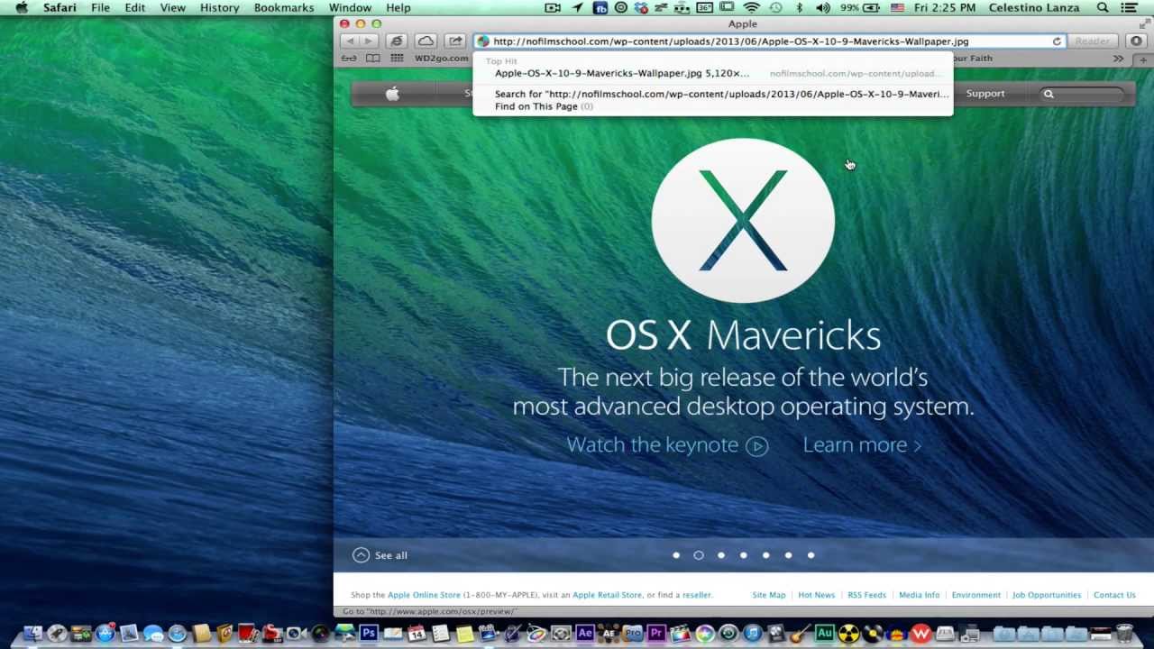 free os x mavericks download