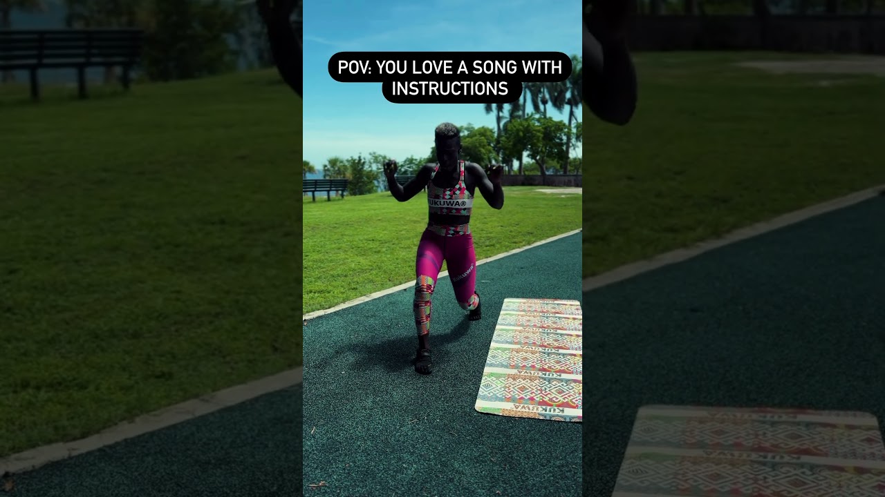 Don’t you just love a song with instructions? #dancefitness #fitness #dance