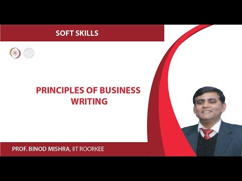 Principles of Business Writing
