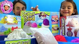 Der ultimative Spielsand Test - Kinetic Sand vs. Super Sand vs. Magic Sand