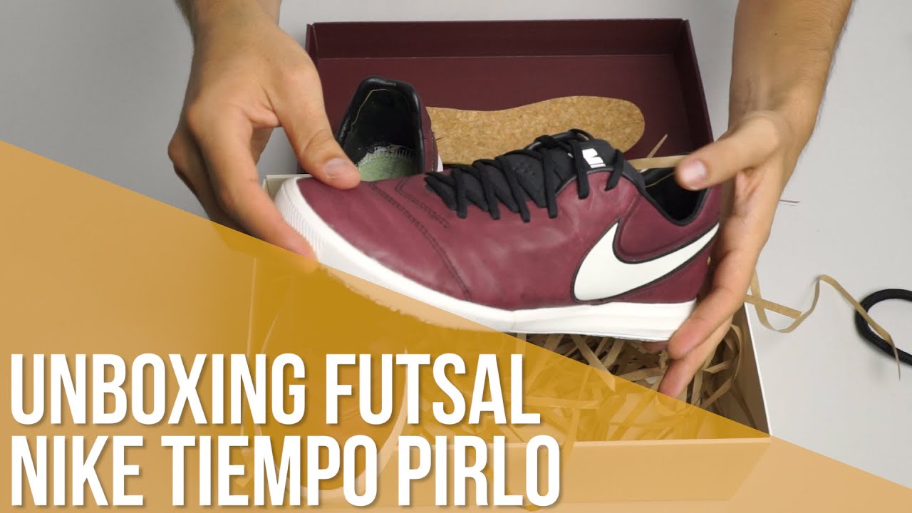 vestido Distribuir carbón Unboxing Nike TiempoX Proximo SE Pirlo Futsal - YouTube