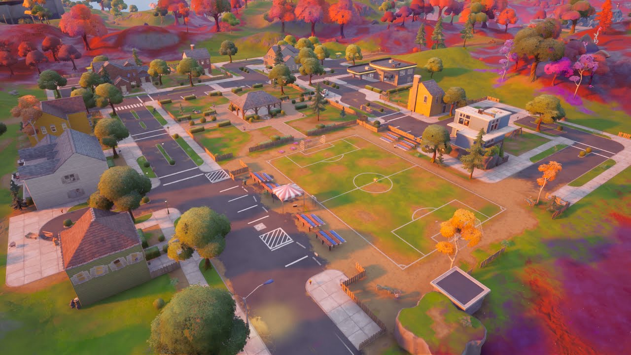 Fortnite pleasant park Chapter 2 Season 8 YouTube