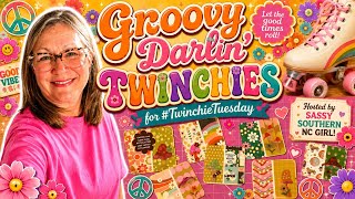 GROOVY DARLIN’ TWINCHIES #twinchietuesday 🛼☮️🍄