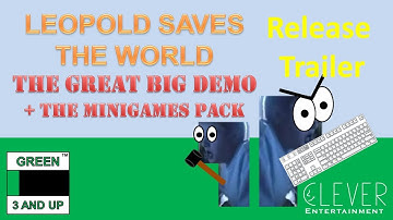 AGK: Leopold Saves The World Release Trailer (A PowerPoint Maze Game)