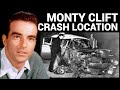 Montgomery clift 1956 car crash exact location