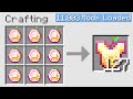 Minecraft UHC but crafting recipes are RANDOM... with 11,000 mods.