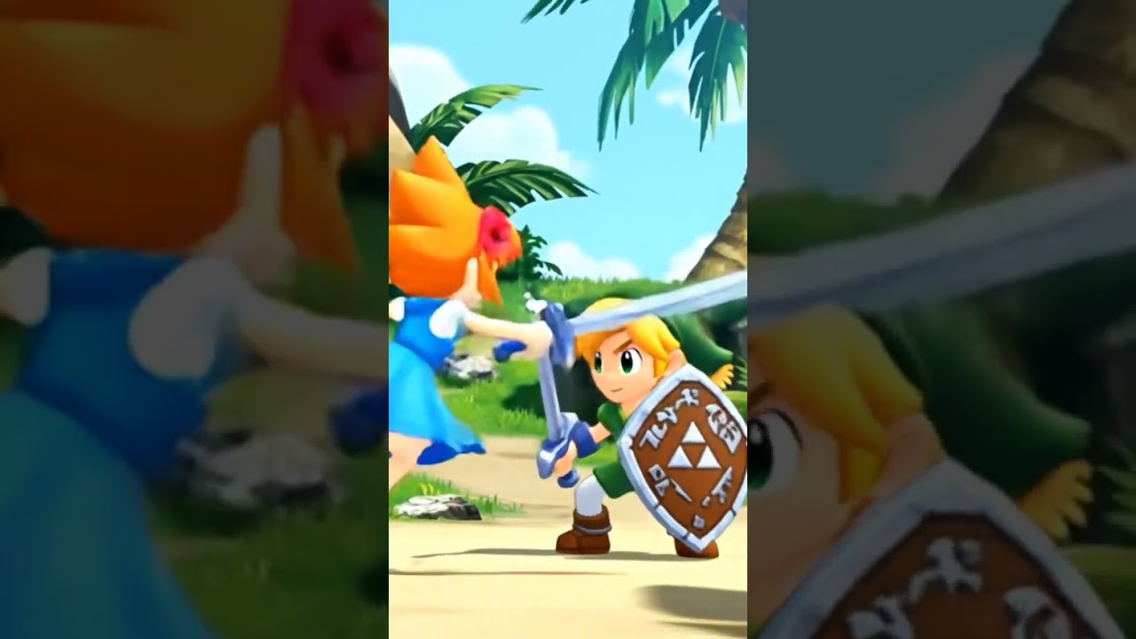 Toon Link fighting Lily