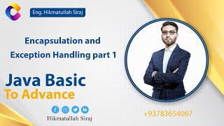 Lec #026 Encapsulation and Exception Handling part 1