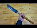 Making Woodturning Tools - Round Edge Skew Chisel