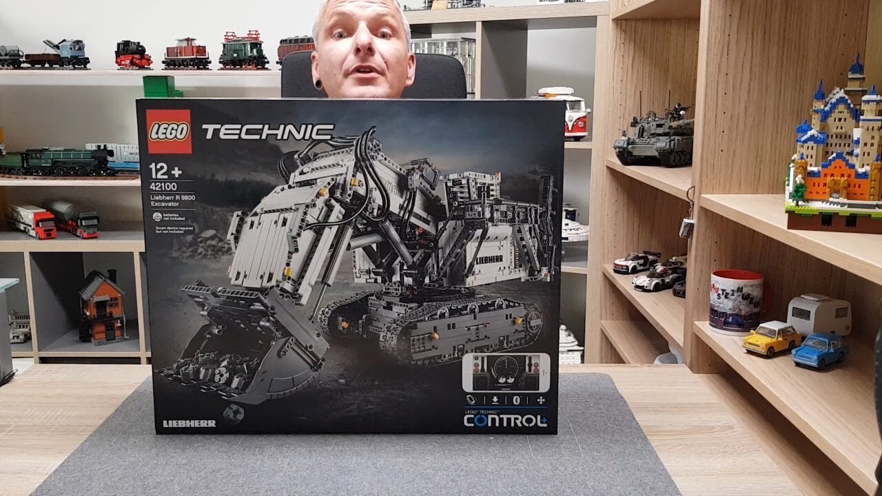 LEGO®Technik Liebherr Bagger 42100, Unboxing und Aufbau Teil 1
