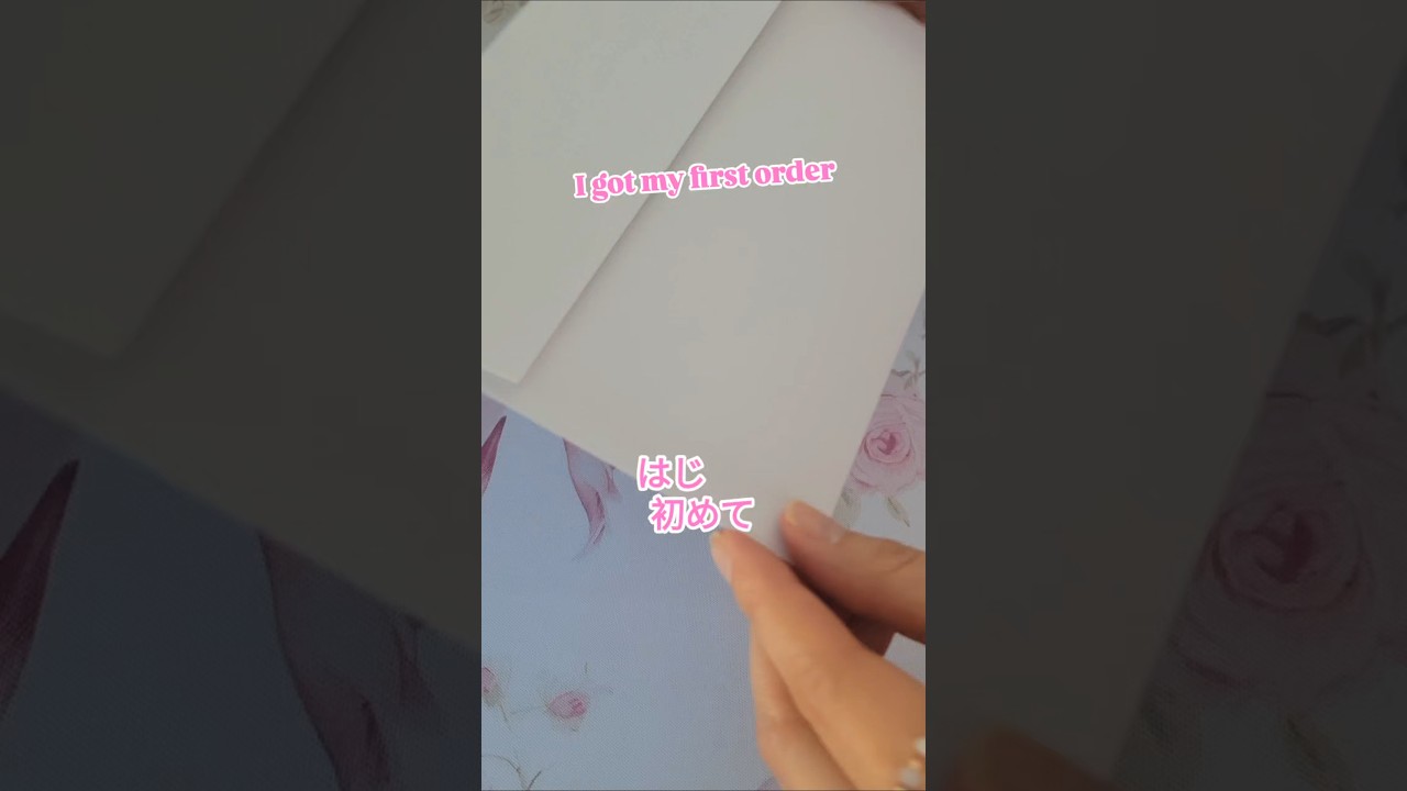 て form practice! Learn Japanese while I pack my order, Guess what I'm saying in Japanese