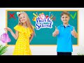Diana and Roma show School rules / Back to School story