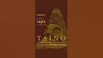 Taíno Indigenous Peoples Day 