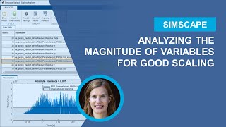 Analyze the Magnitude of Simscape Variables for Defining Good Scaling Values | Simscape Electrical