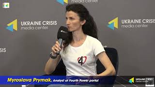 Myroslava Prymak on journalists' role in controlling cities' transparency