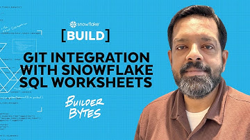 Git Integration With Snowflake SQL Worksheets