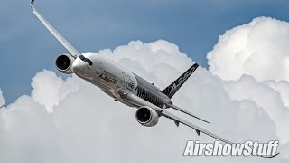 Airbus A350 Arrival and Demonstration - EAA AirVenture Oshkosh 2015